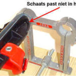 De Easyglider in een verkeerd blok